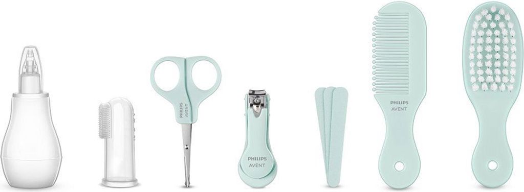 Philips Avent Babypflegeset, Nagelzange, Schere, 3 Feilen, Produktbild 