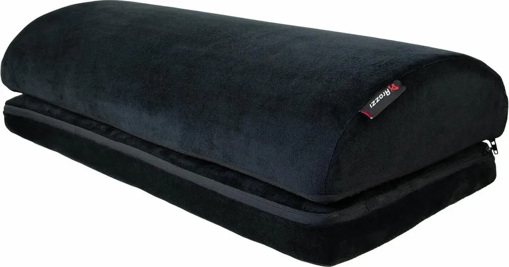 Arozzi Repose-pieds Dark Grey Soft Fabric - Support Ergonomique Bureau - 2