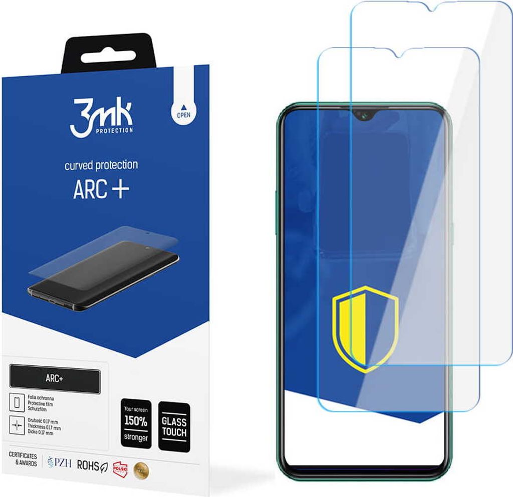 3mk Display Schutzfolie ARC+ für Doogee X95 Pro 0,17mm Self-Heal (2 Stück)
