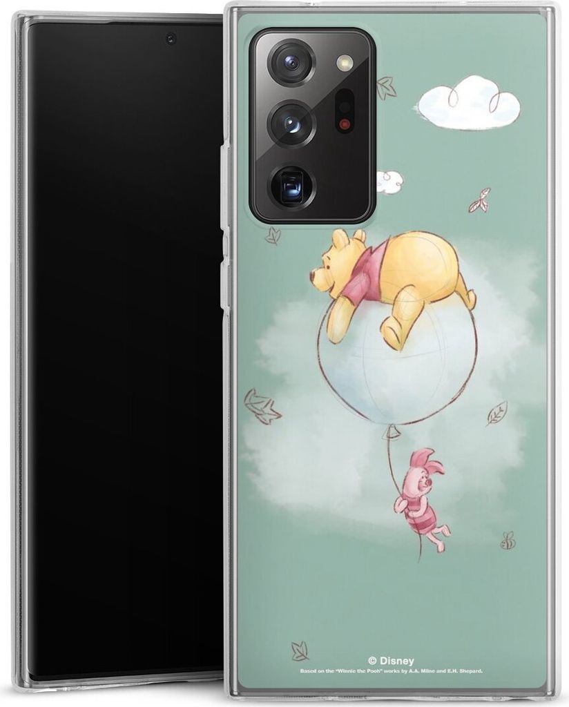 DeinDesign Handyhülle für Samsung Galaxy Note 20 Ultra 5G Silikon Hülle Case Smartphone Schutzhülle Bär Disney Winnie Puuh