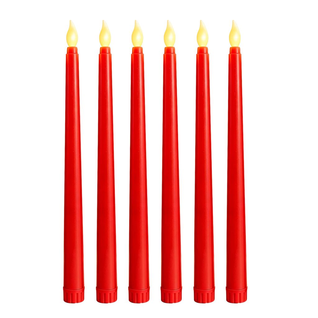 MasterLED LED-Stabkerzen 6er Set 27,5 cm 2000 K Produktbild 