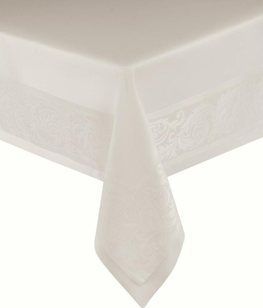 Tischdecke, schmutzabweisend, dicker Stoff, elegant, Laura 140x300 Laura 320 krem