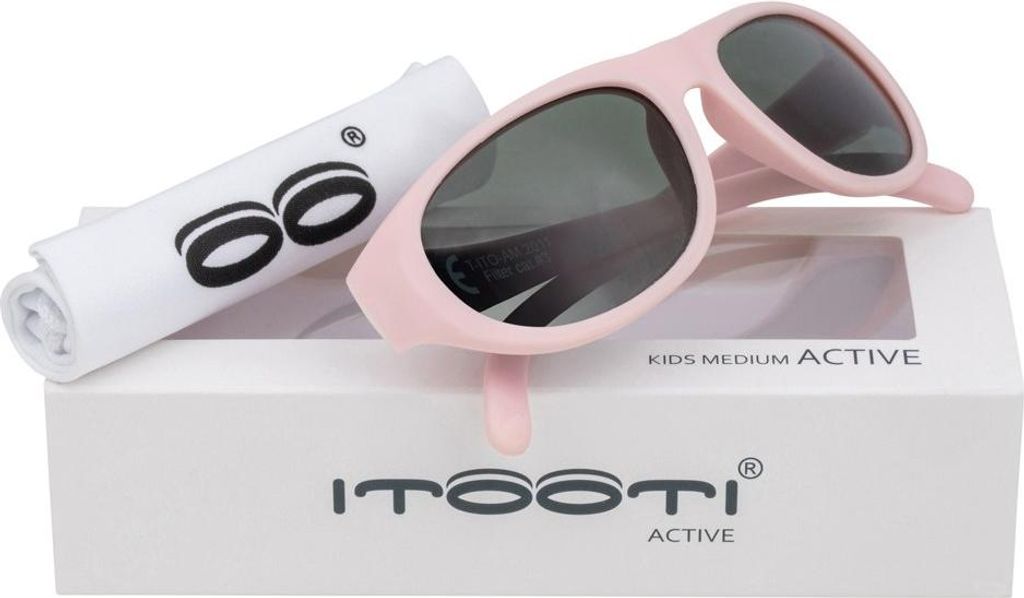 ITOOTI ACTIVE M Sonnenbrille für Kinder (ab 3 Jahren) Rosa