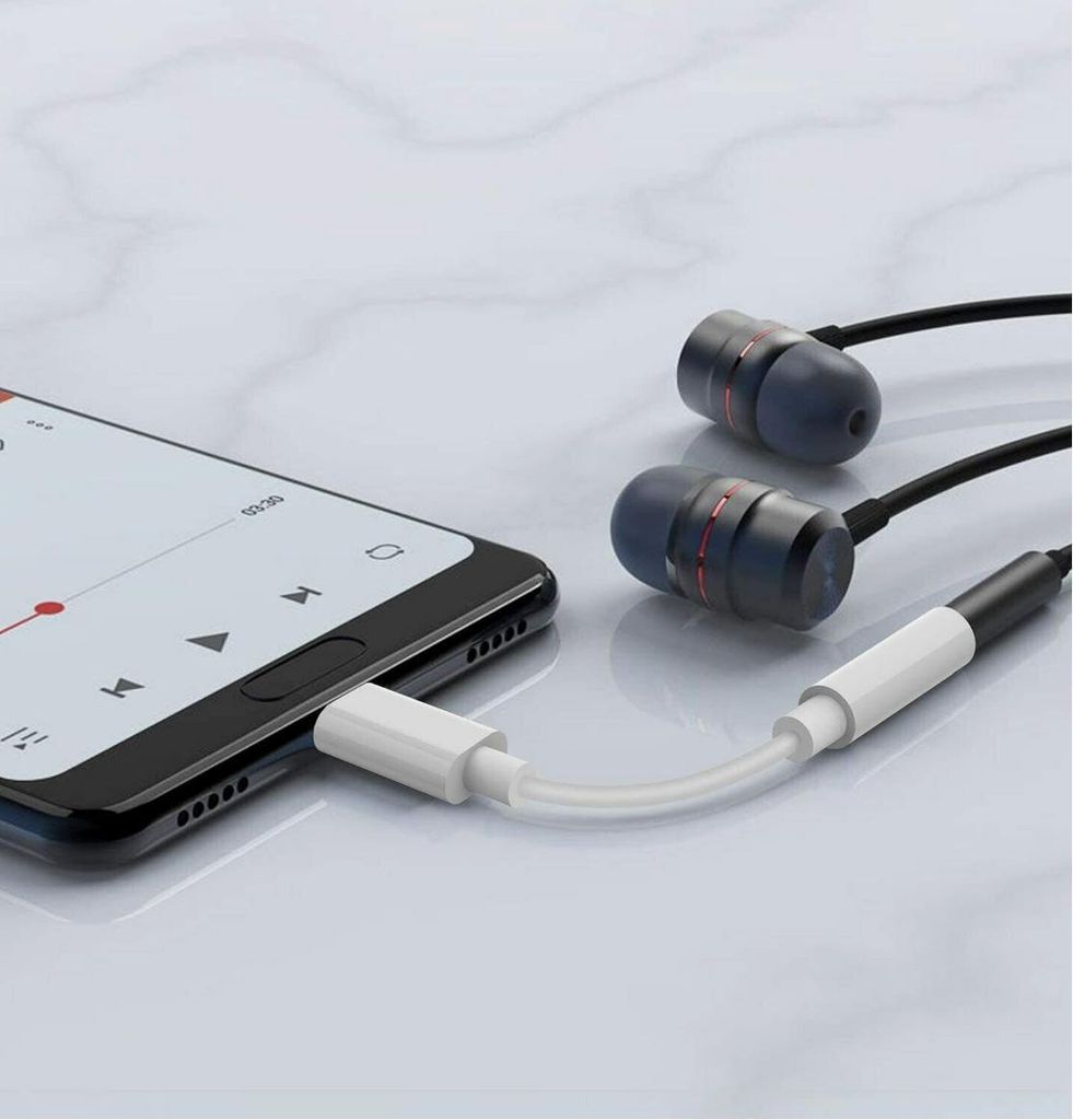 USB C auf 3,5 mm Kopfhörer Adapter USB Typ C zu Aux Audio Produktbild 
