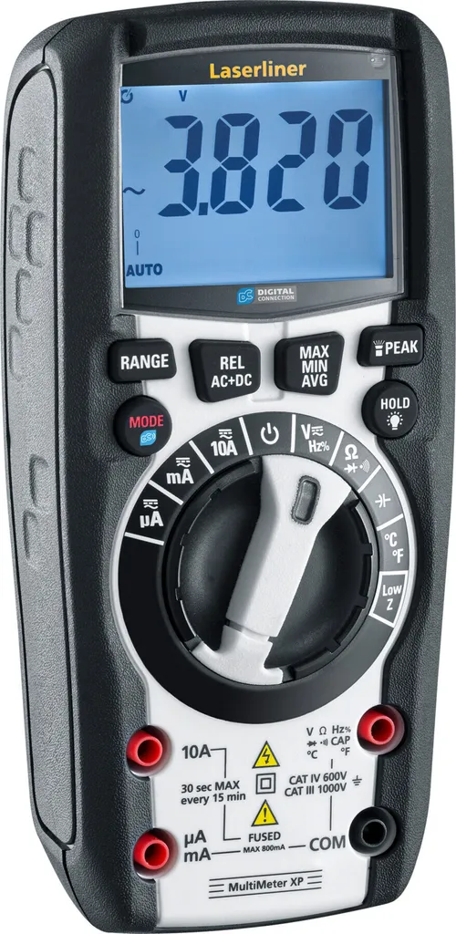 Multimètre Laserliner MultiMeter XP Écran Rétroéclairé et Coque Renforcée - 2