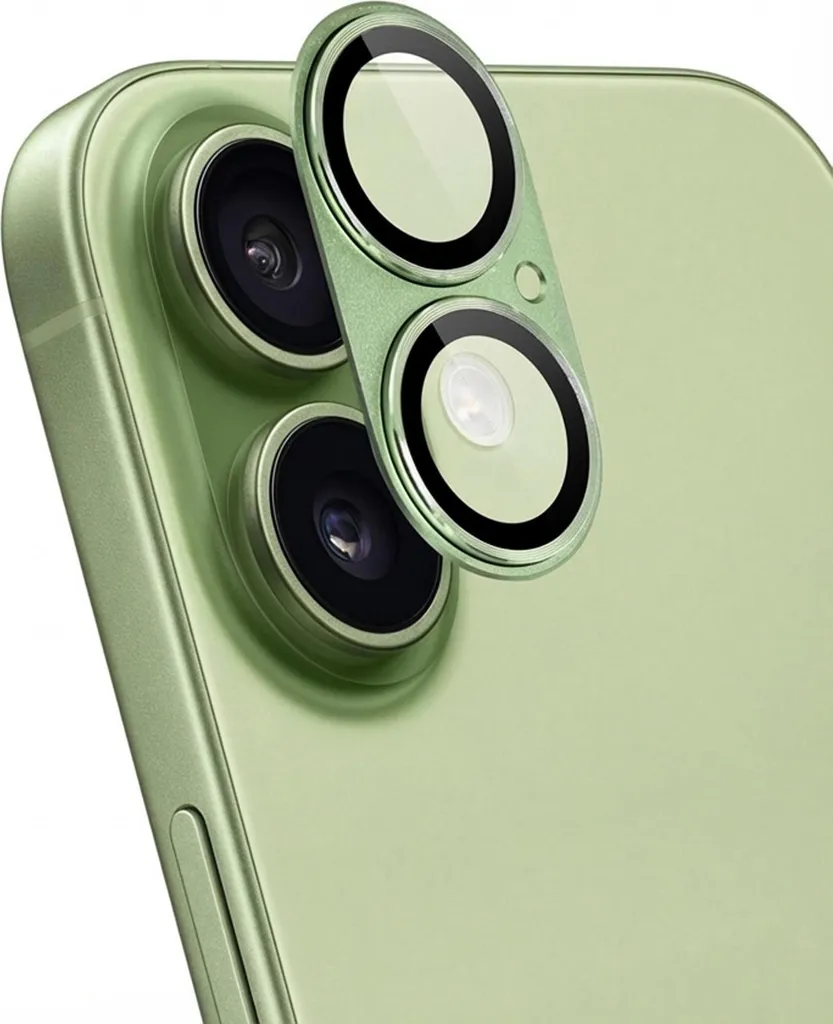 Protezione Fotocamera iPhone 17 iMoshion Verde Salvia - Pack Doppio