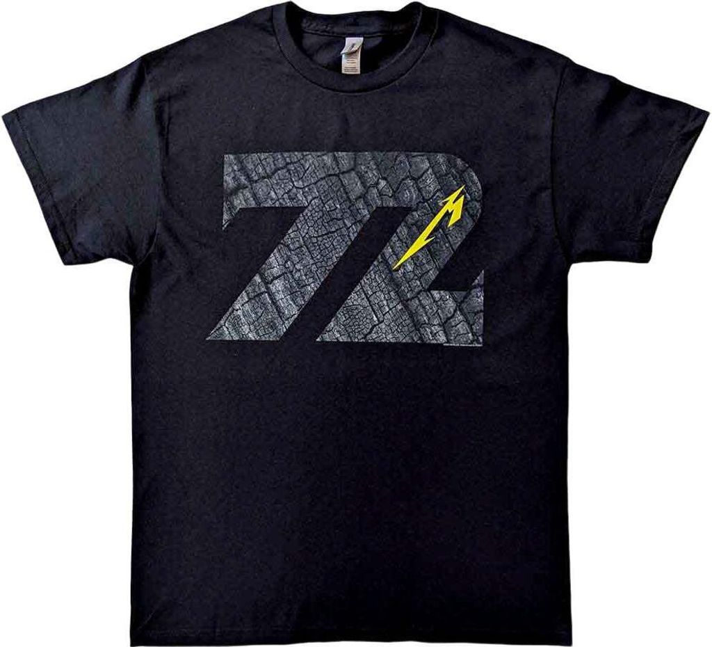 Metallica 72 Seasons Charred Logo Black M T-Shirt
