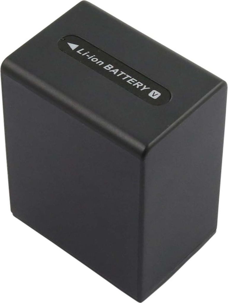 Avizar, Li-Ion-Akku 7,4V für Sony DCR-DVD105E NP-FV10 3300mAh, Schwarz