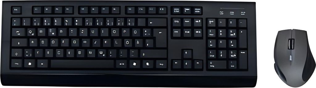 MediaRange MROS104 Tastatur MediaRange schnurlos inkl. 5 Immagine del prodotto 