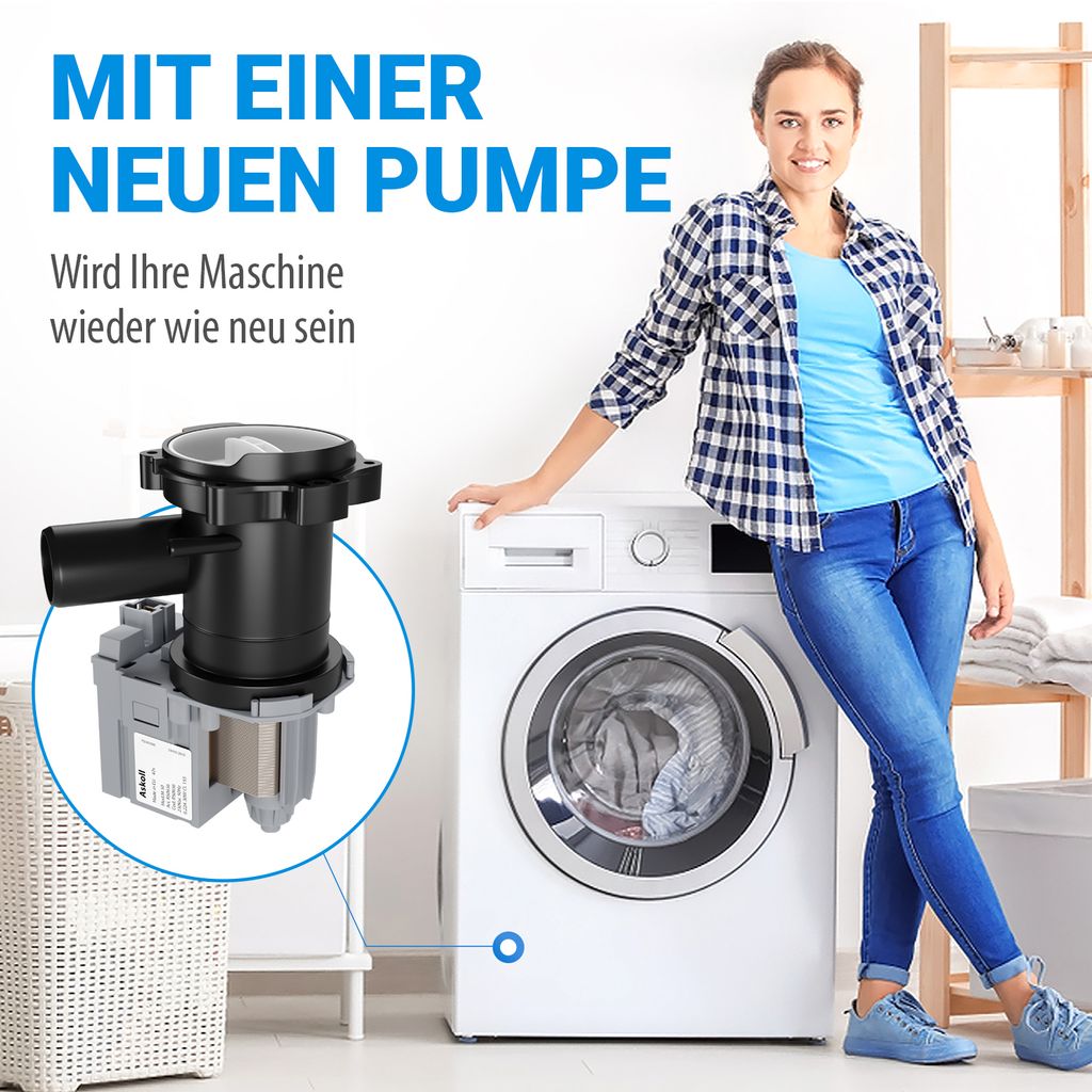 Laugenpumpe passend wie Bosch 00145787 172340 Siemens Produktbild 6