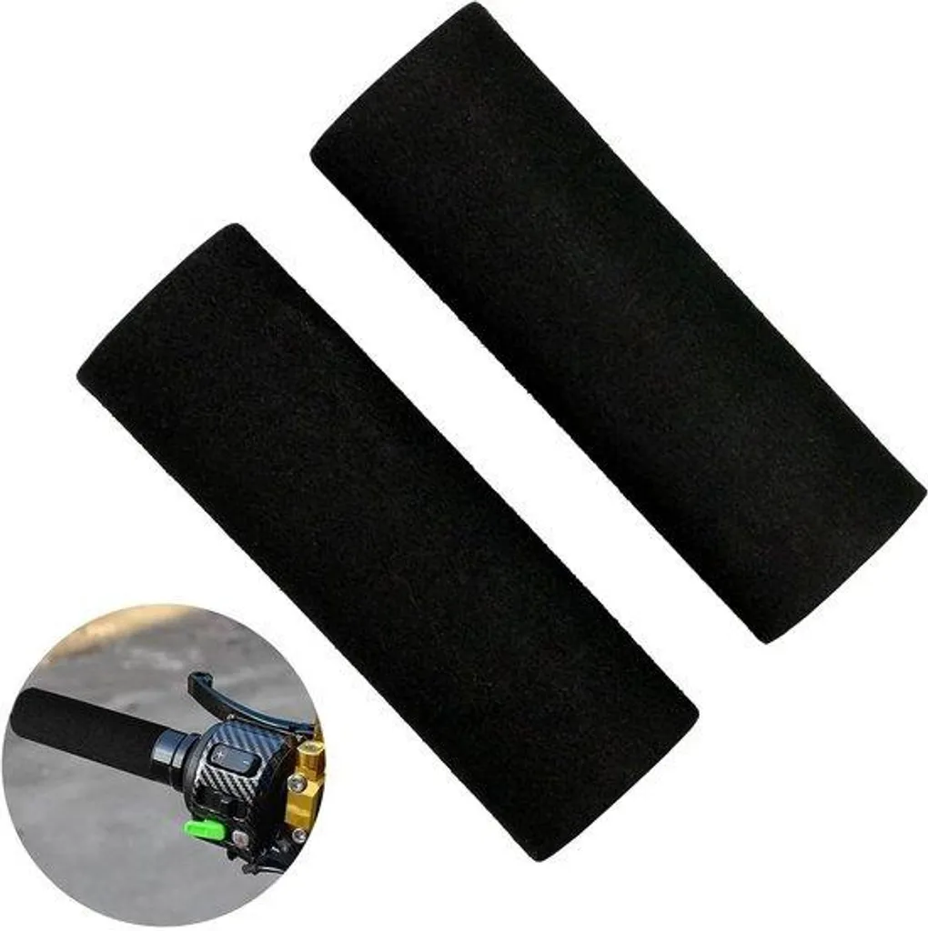 Grip de guidon moto confort rembourré compatible poignées chauffantes