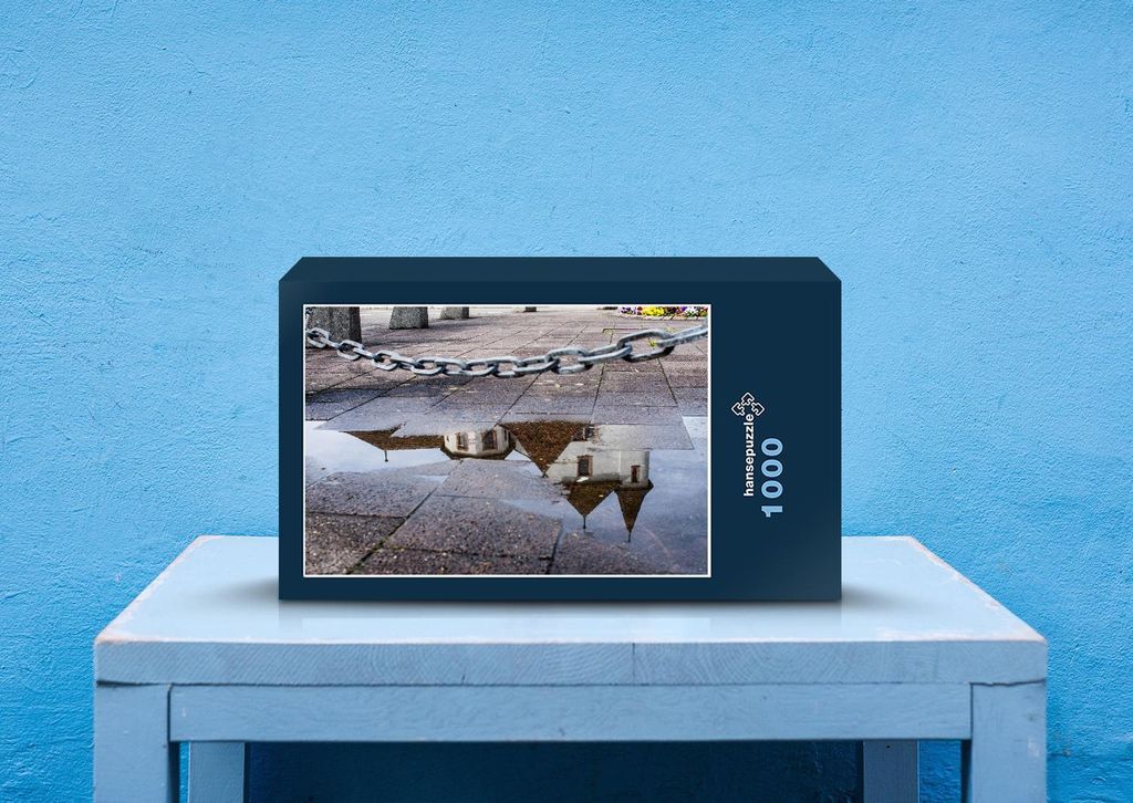 hansepuzzle 32072 - Regen Puzzle, 1000 Teile, Orte, 60,0 x 46,0cm mit hochwertiger Aufbewahrung, Kartonbox und wiederverschließbarem Beutel