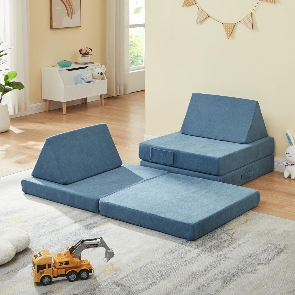 Spielsofa für Kinder 'Norhulta' 5-tlg. Schaumstoff 120 x 66 Produktbild 