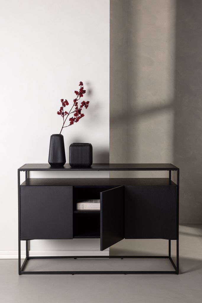 Venture Home Aufbewahrung Kingsport Schwarz Produktbild 