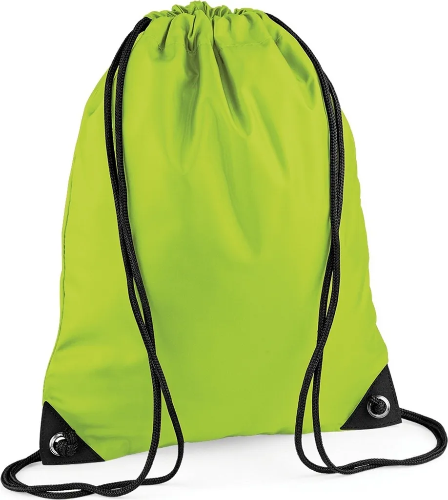 Sacca Scuola e Sport BagBase Lime RW9090 - Facile da Lavare