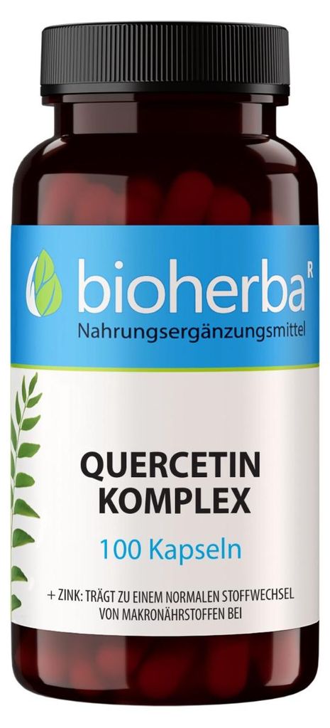 Bioherba Quercetin Komplex 100 Kapseln Produktbild 