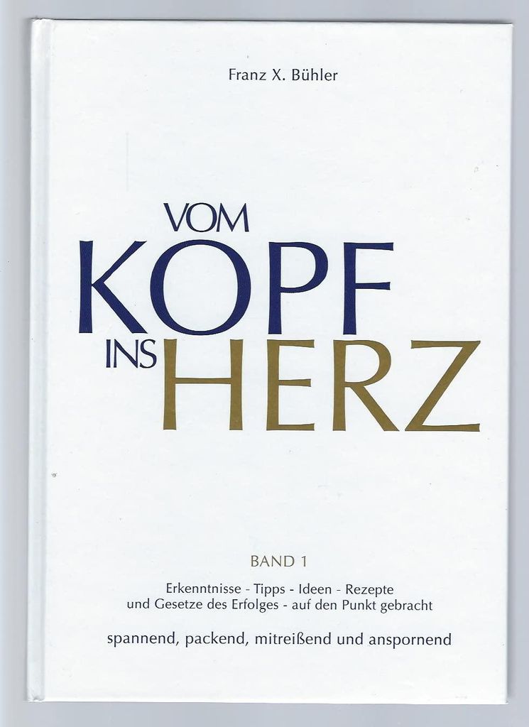 Vom Kopf ins Herz Zdjęcie produktu 