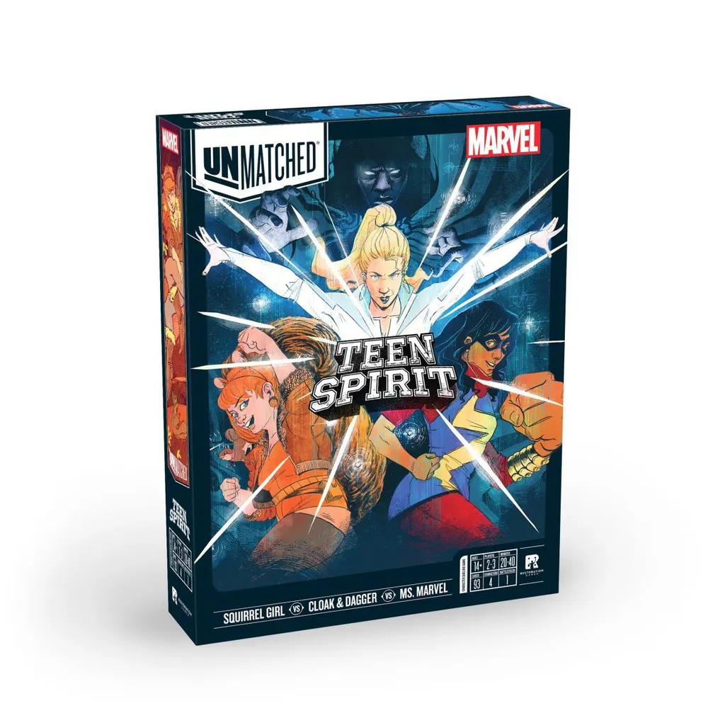 Unmatched Marvel Teen Spirit : équilibre parfait pour jeux de plateau