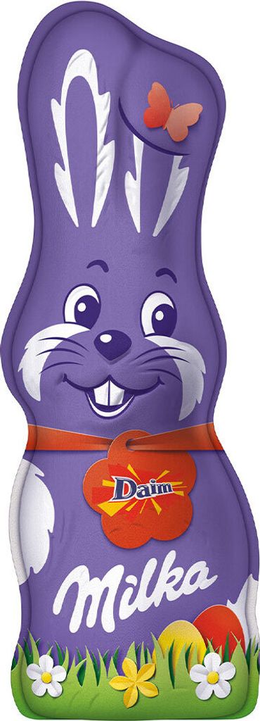 Milka Schmunzelhase Daim z hladké alpské mléčné čokolády Obrázek produktu 