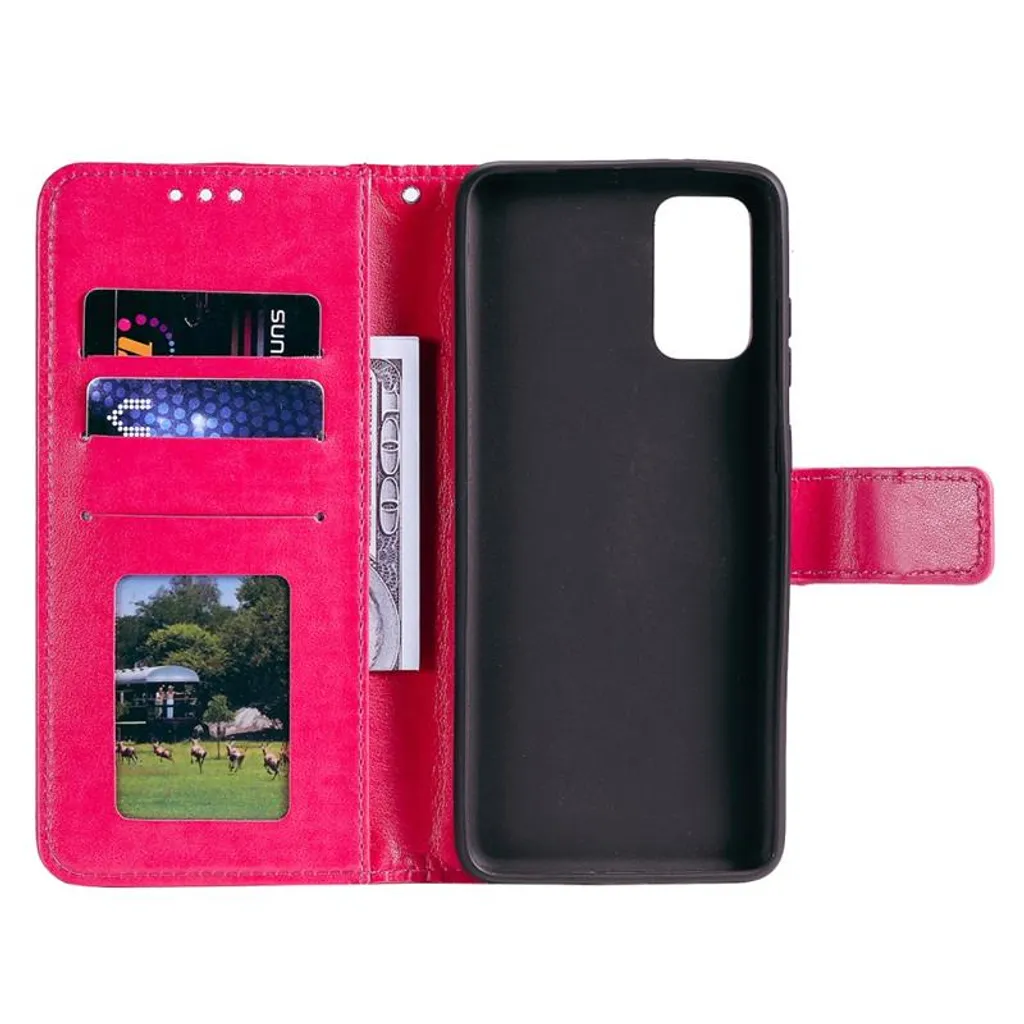 Custodia Portafoglio In Pelle Per Huawei P Smart 2019 (POT-LX1) – Rosa Oro Con Supporto, Slot Carte E Pellicola Protettiva Inclusa - 5
