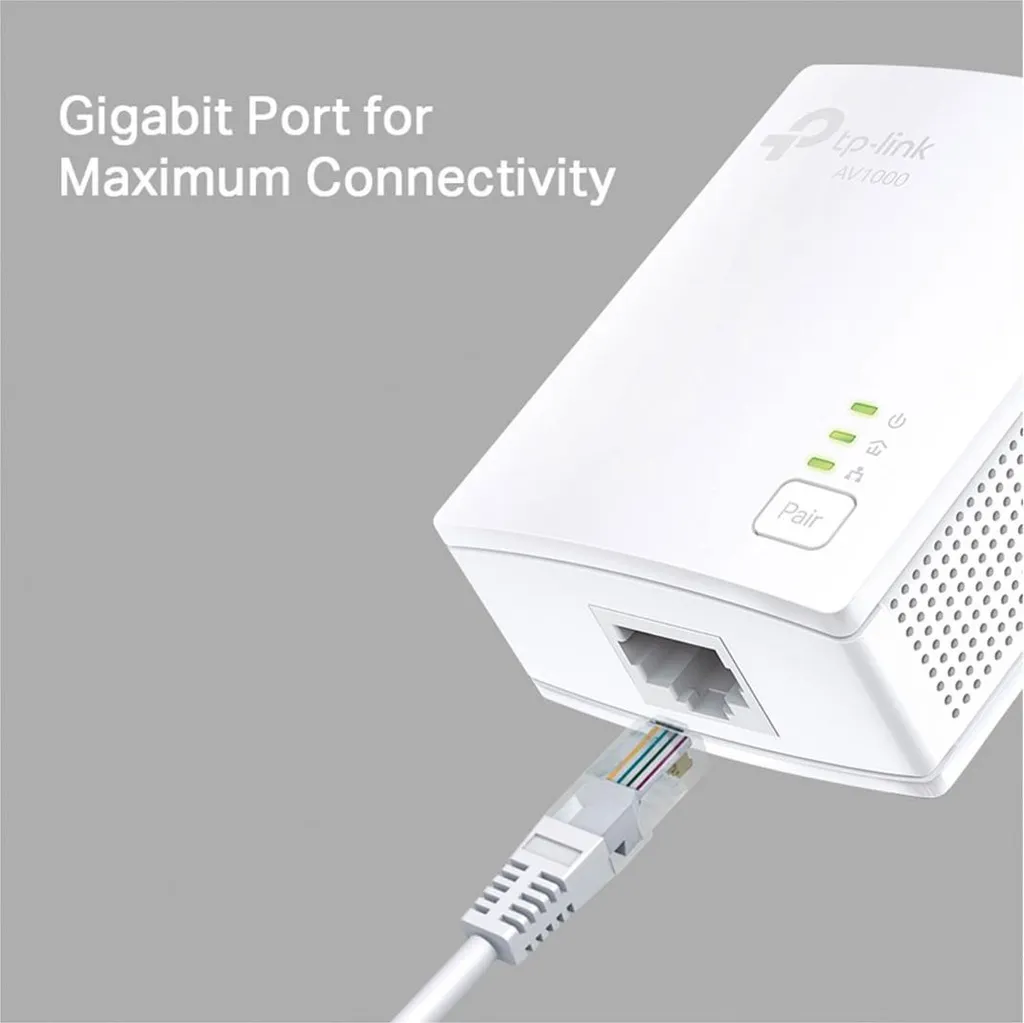 Kit CPL pour Streaming 4K et Gaming TP-Link 1000 Mbps Ethernet RJ45 - 7