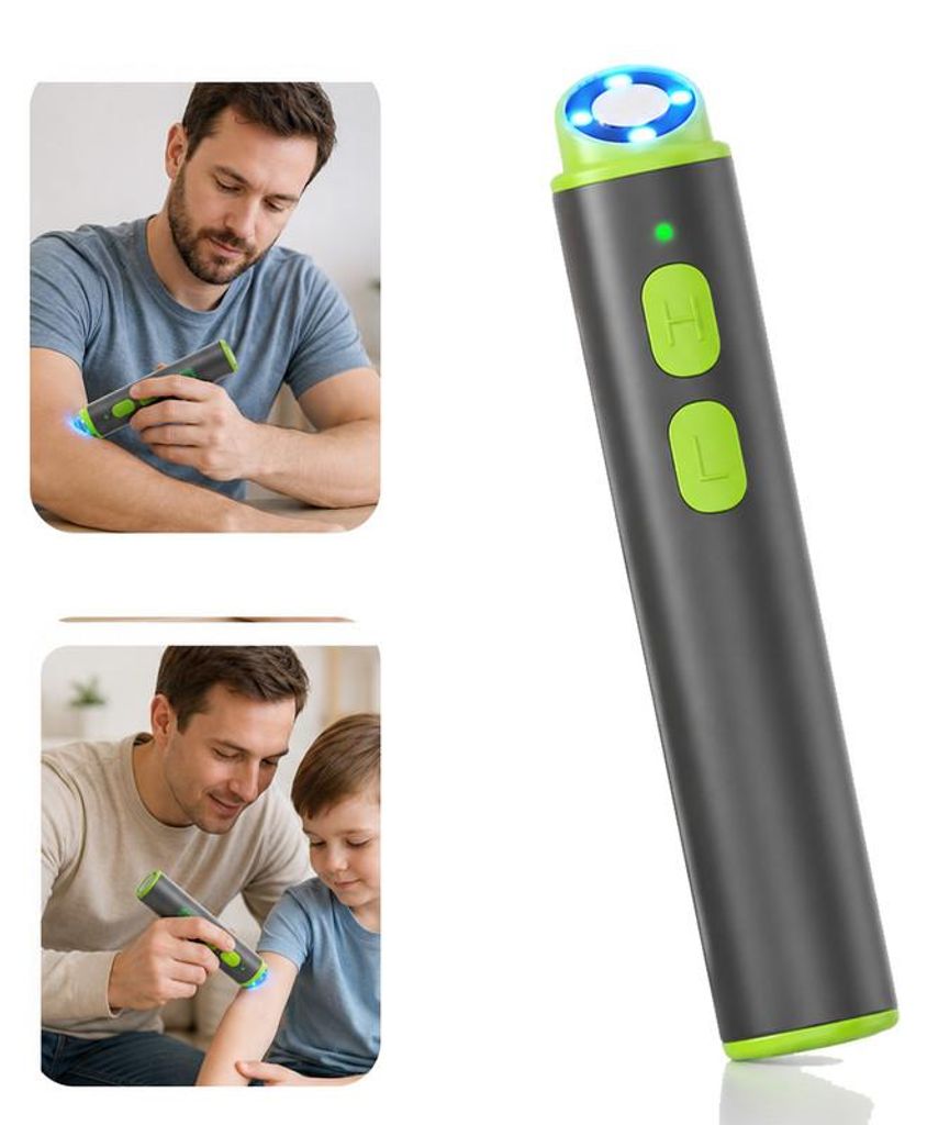 Insektenstich Heiler elektrisch, Mückenstich Juckreiz Stift USB wiederaufladbar, Wärmebehandlung für Outdoor & Camping