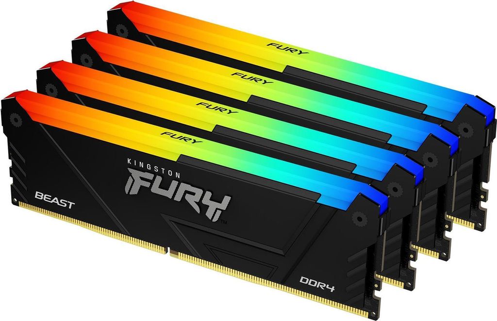 Kingston FURY Beast RGB - DDR4 - Modul - 16 GB - DIMM Produktbild 