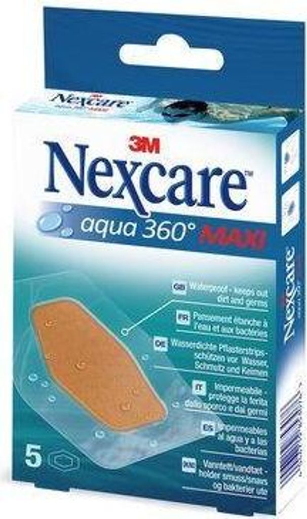 3M N1205DM Wundschnellverband 5,9 x 8,8 cm 5 Stück(e)