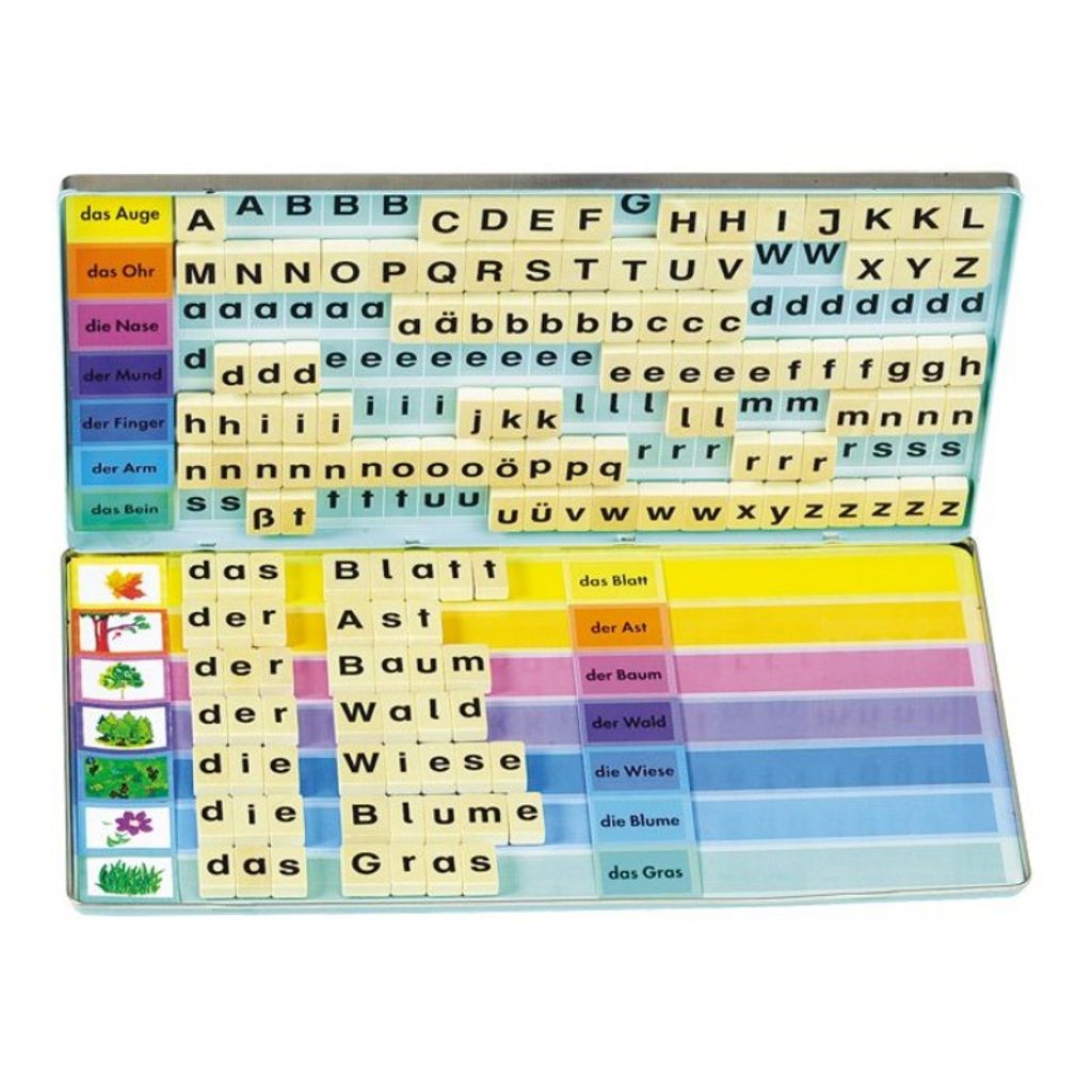 67316 - Bilder-Wörter und Buchstaben, Lernspiel, 1 Spieler, ab 6 Jahren (DE-Ausgabe)