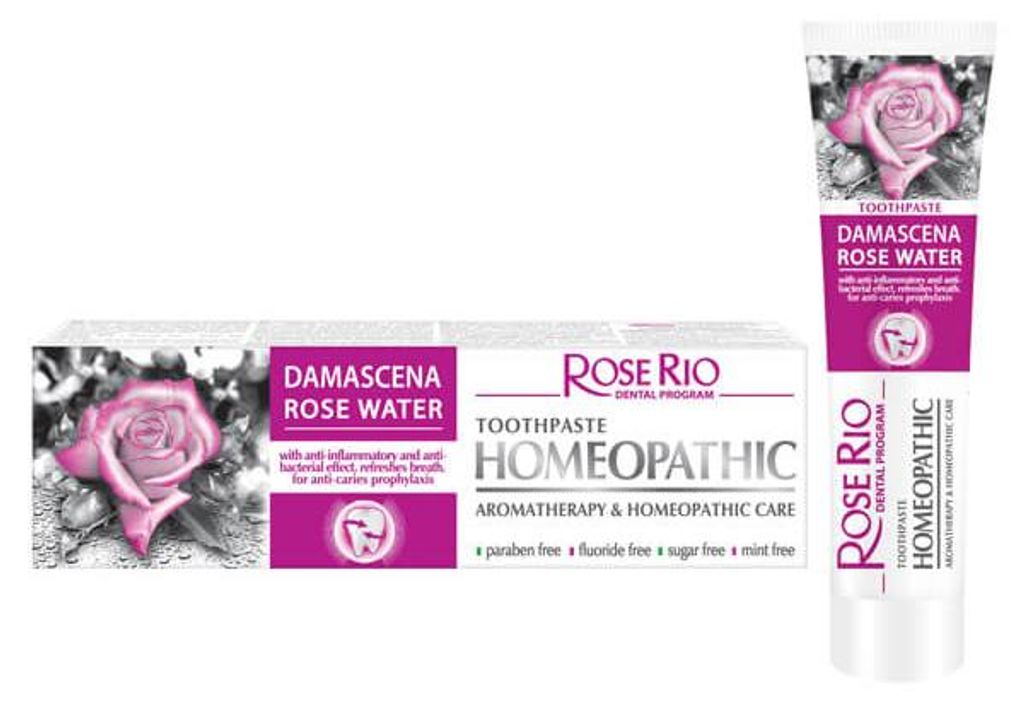 Pasta dental homeopática Rose Rio, 65 ml Imagen del producto 