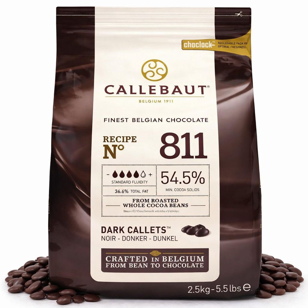 Callebaut Receipe No. 811 Kuvertüre Callets, Produktbild 