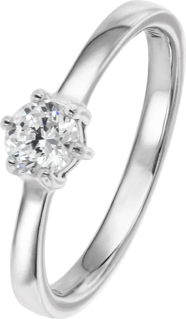 Bague de demande en mariage en Argent 925 et Zirconia pour Femme Viventy