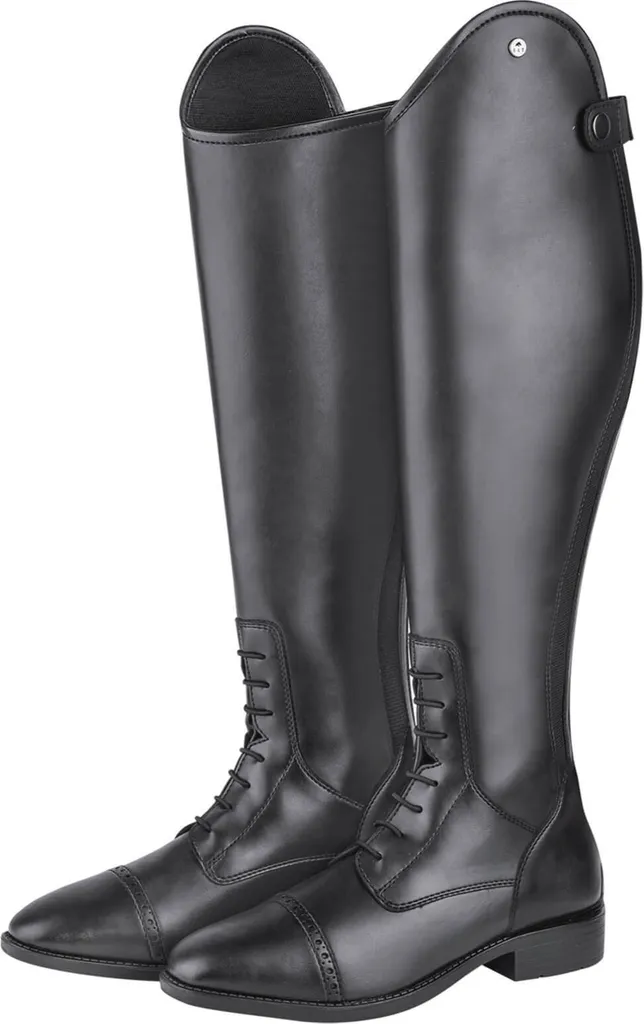 Bottes d'équitation imperméables E.L.T Portland Noir avec semelle grip