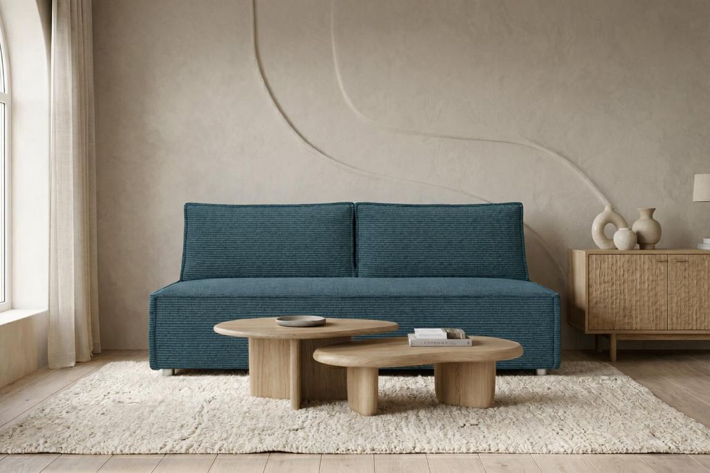 Kaiser Möbel Sofa mit schlaffunktion und bettkasten DUO, Produktbild 