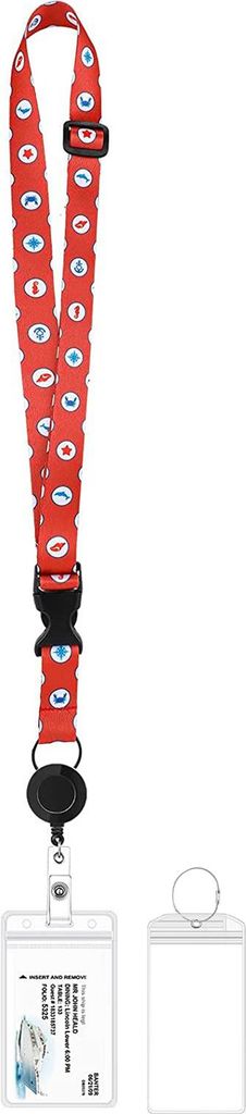 Ausweishalter mit Gepäckanhänger-Set, verstellbares Lanyard-Design, universell einsetzbar, weit verbreiteter Reiseausweishalter, Kreuzfahrtschiff...