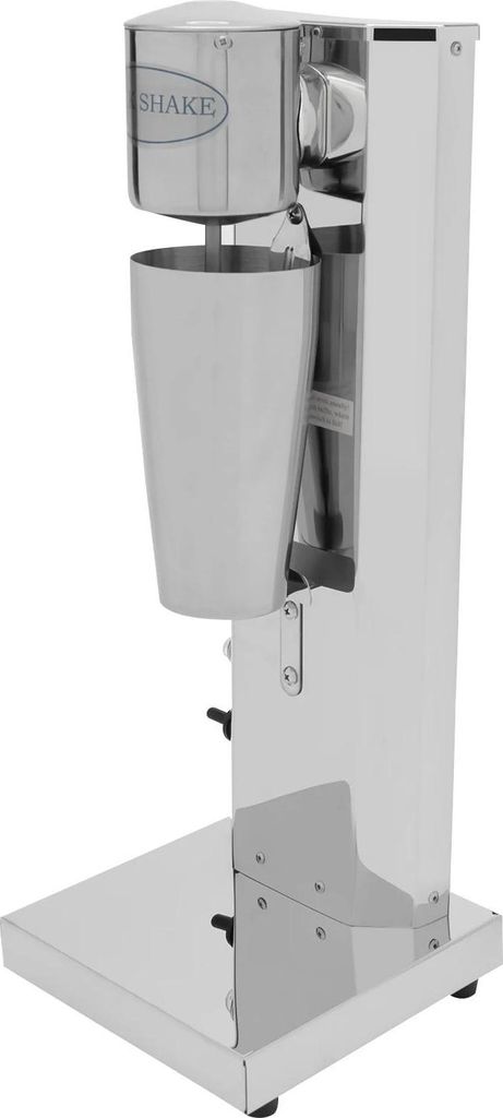 Milchshake-Mixer - Gewerbliches Einzelkopf-Modell - 180 W - 18.000 U/min - 650 ml Becher - 2 Stufen - 110V/60Hz US-Stecker - Kupfermotor - Hellgrau