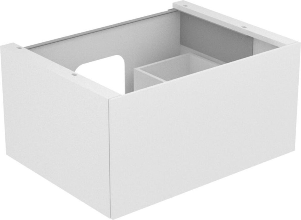 Keuco Edition 11 Waschtischunterbau 700 x 350 x 535 mm mittig mit 1 Auszug - Anthrazit Glas / Lack Matt - 31341110000
