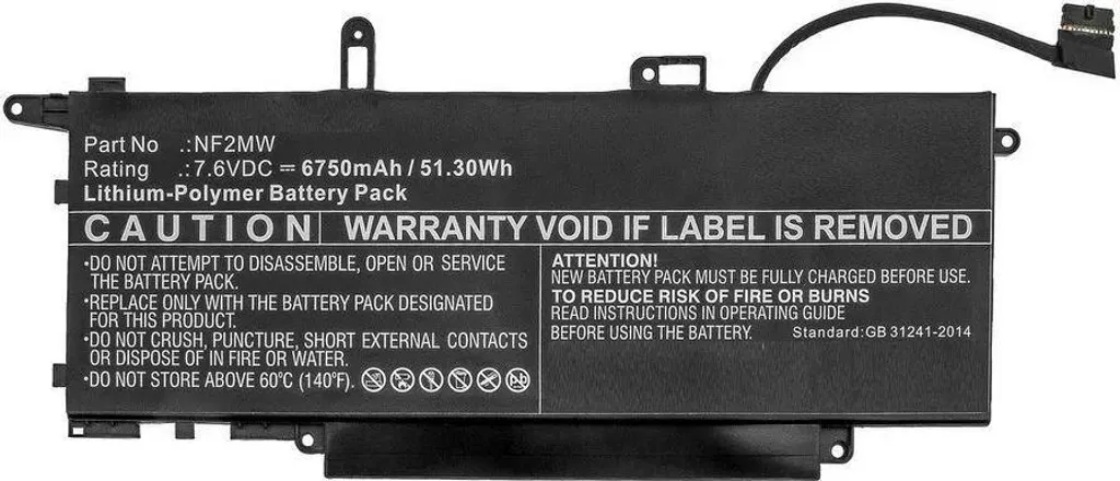 Batteria CoreParts per Dell MBXDE-BA0227 | 51Wh 7.6V per Latitude