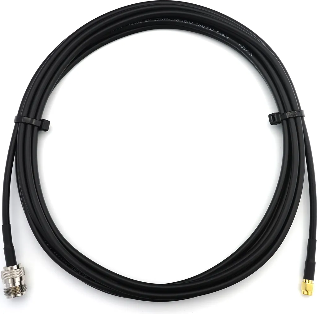 Prolunga Antenna WiFi 2m RG58 RP-SMA Maschio a N Femmina 50 Ohm