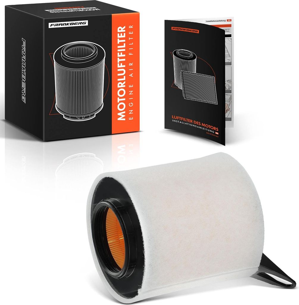 Frankberg 1x Luftfilter Filtereinsatz für BMW 1er E81 E87 116i 3er E90 E91 E92 316i 1.6L 2004-2013
