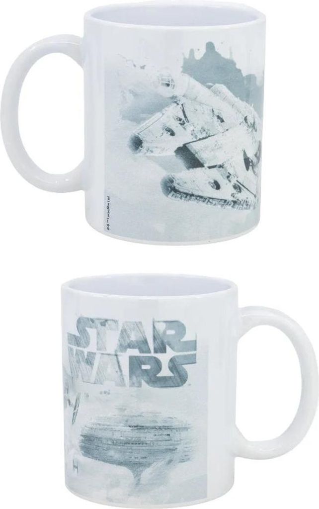 Star Wars Millennium Falcon Teetasse Tasse Kaffeetasse Geschenkidee 325 ml