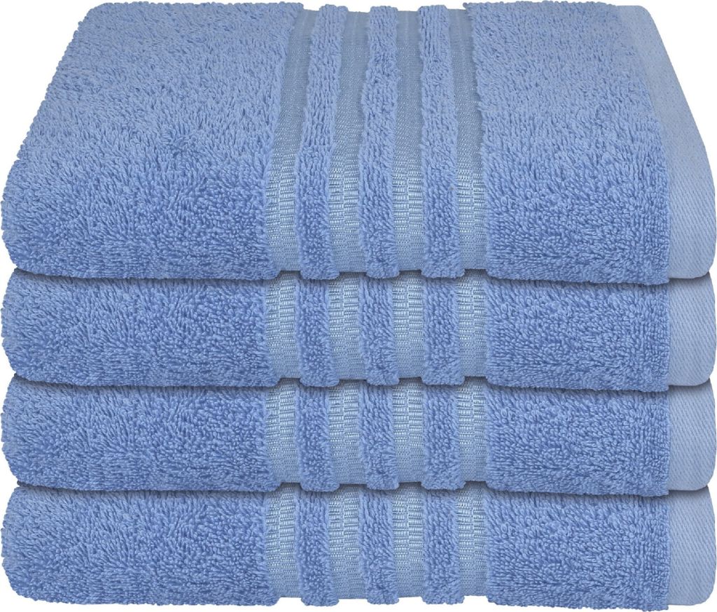 Schiesser Frottier Handtuch Milano im 4er Set | 100% Produktbild 