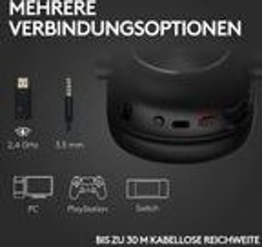 PRO X 2 LIGHTSPEED Kabelloses Gaming-Headset, Schwarz Produktbild 16
