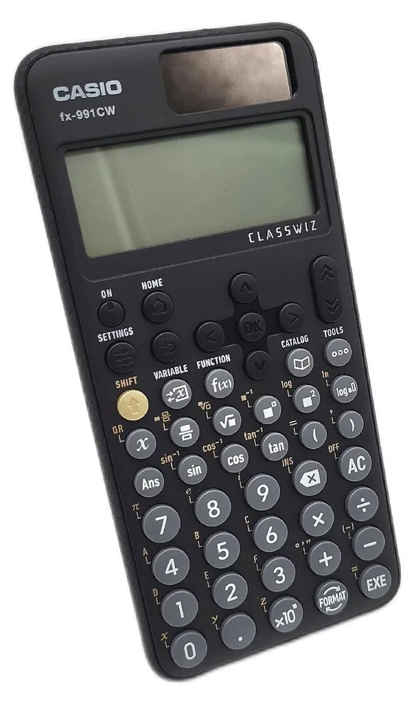 Calculatrice scientifique Casio FX 991 CW - Modèle Classwiz avec tableur