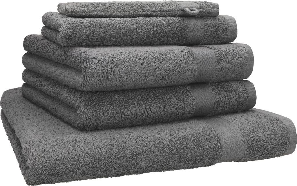 Betz 5-tlg. Handtuch-Set PREMIUM 1 Duschtuch 2 Handtücher 1 Produktbild 