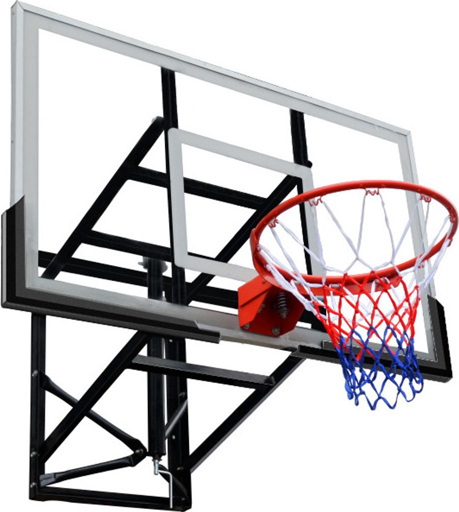 MASTER Basketball-Backboard-Set 140x80 cm mit Rand und Netz Produktbild 2