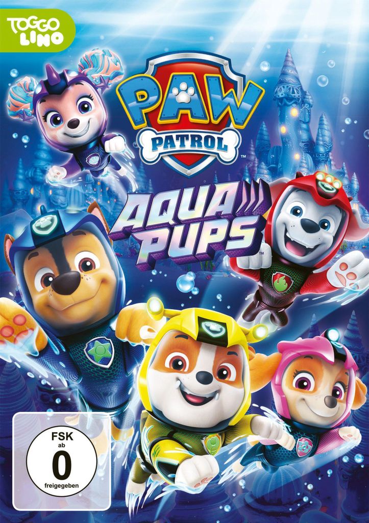 Paw Patrol: Aqua Pups Dvd