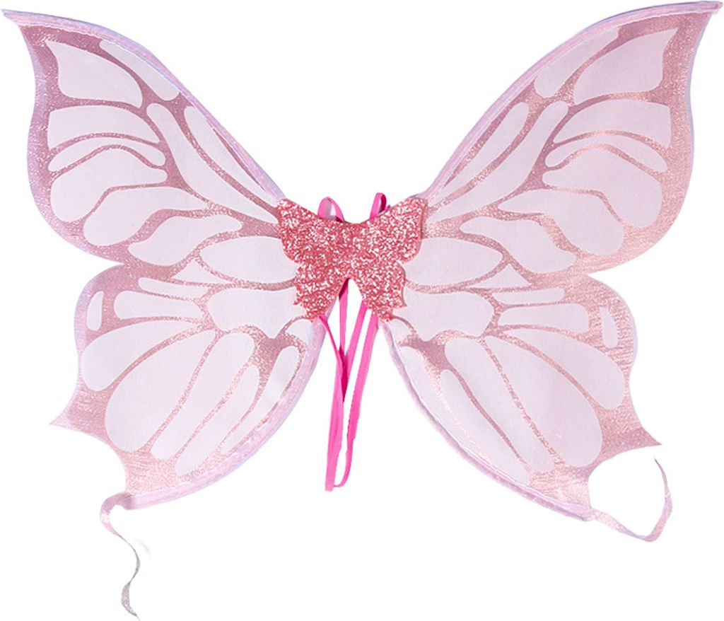 Feenflügel, Organza-Engelsflügel, leichte Elfen-Schmetterlingsflügel, Halloween-Kostüm, Fotografie-Requisiten für Cosplay-Party
