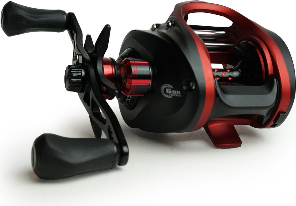 DLT Legend XRV 5000 Baitcast Rolle - 17Kg Star Slip - Ratchet Version