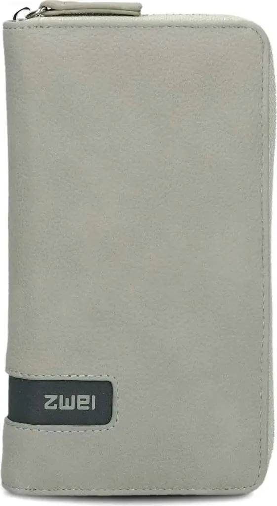 Porte-monnaie MW2 Sage ZWEI en Simili Cuir Souple et Compartimenté
